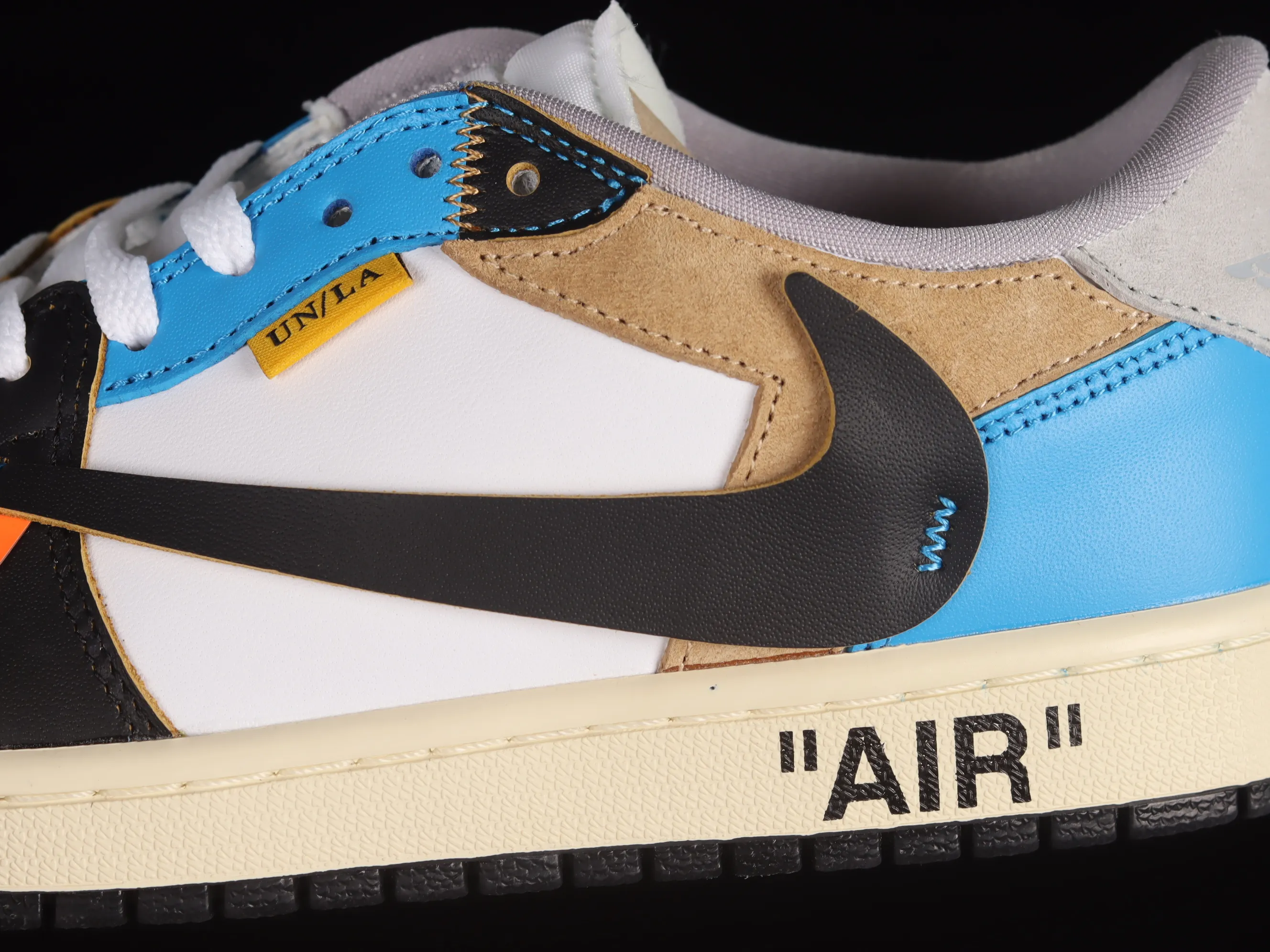 All categories Air Jordan Jordan series basketball shoes Air Jordan 1 Low Air Jordan 1 Low AJ1 Joe 1 customized color low-top classic retro cultural leisure sports basketball shoes CZ0790-108